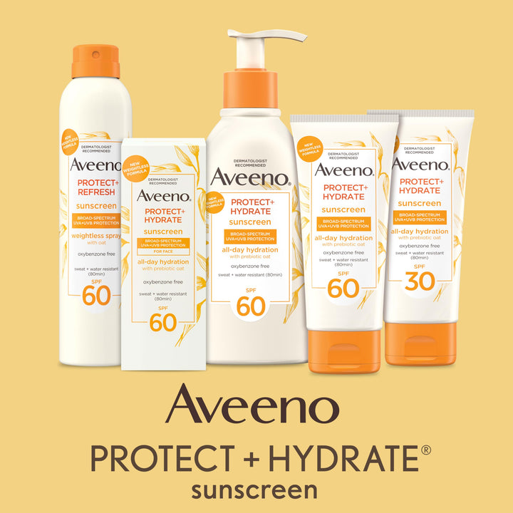 Aveeno Protect & Hydrate Moisturizing Face Sunscreen Lotion, SPF 60