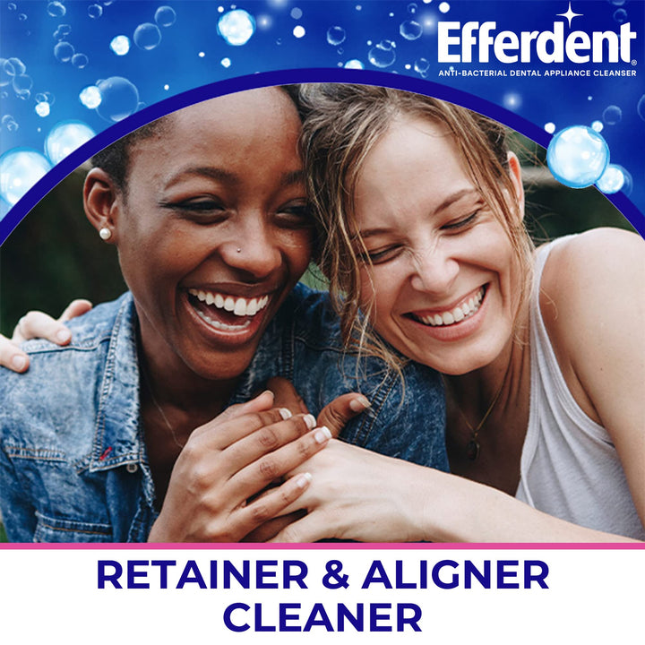 Efferdent Retainer and Denture Cleaning Tablets, Minty Fresh, 126 Count