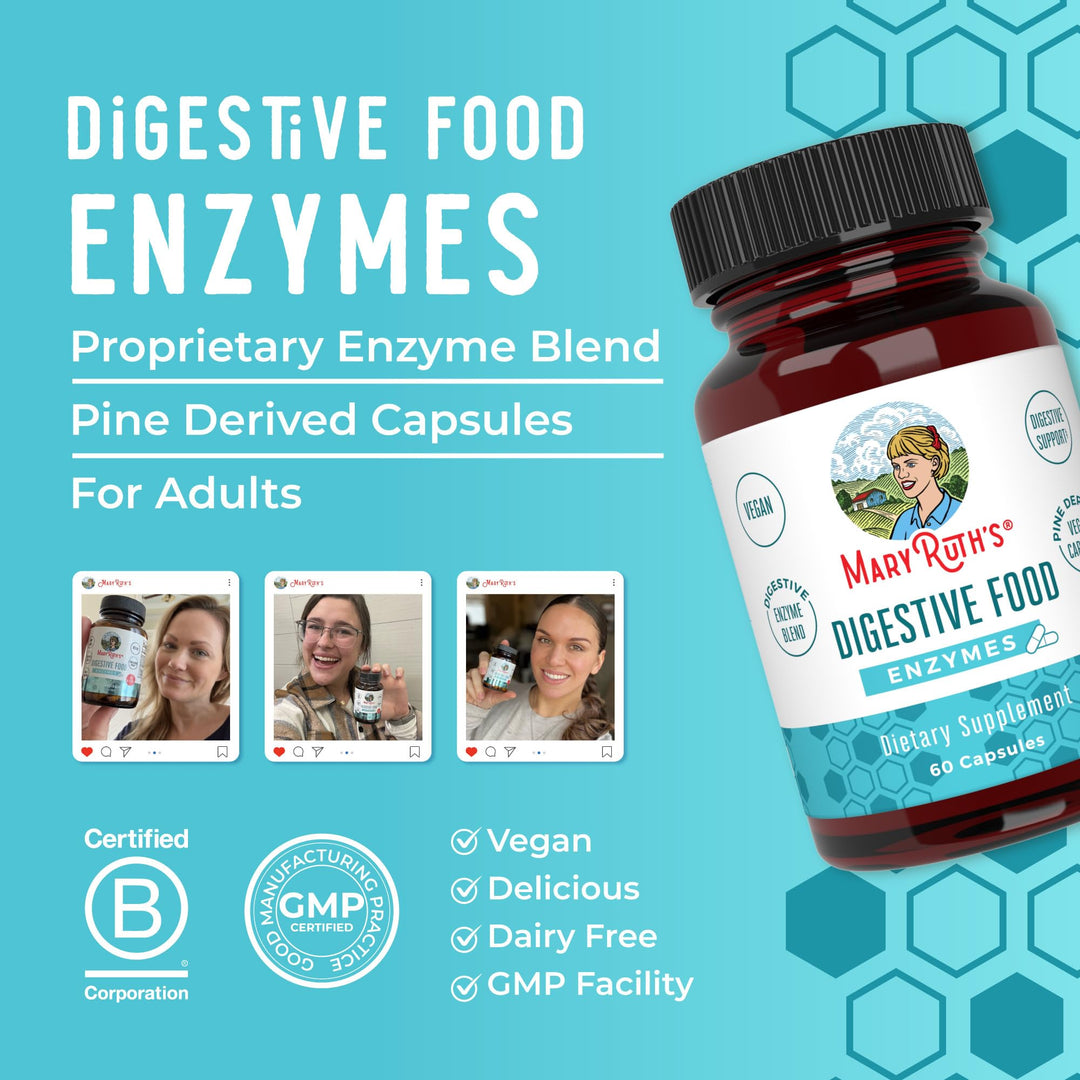 MaryRuth Organics Digestive Food Enzymes