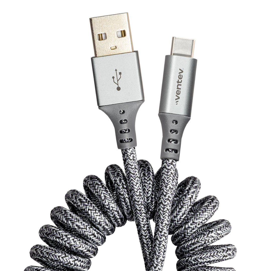 Ventev Chargesync Helix Cable, USB Type-C, 14 in