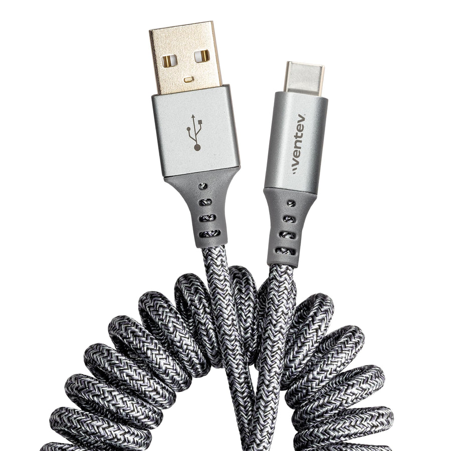 Ventev Chargesync Helix Cable, USB Type-C, 14 in