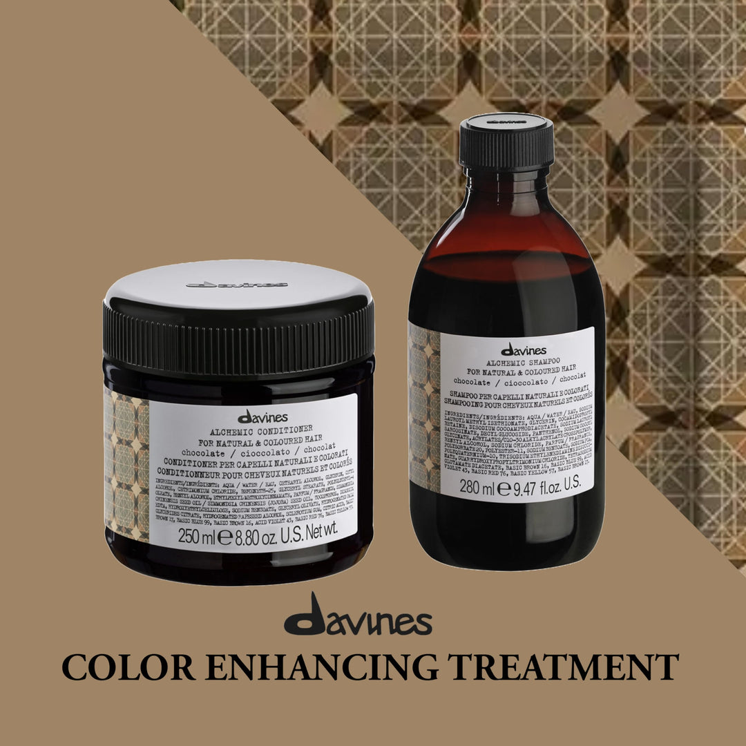 Davines Alchemic Conditioner, Chocolate, 8.84 fl oz