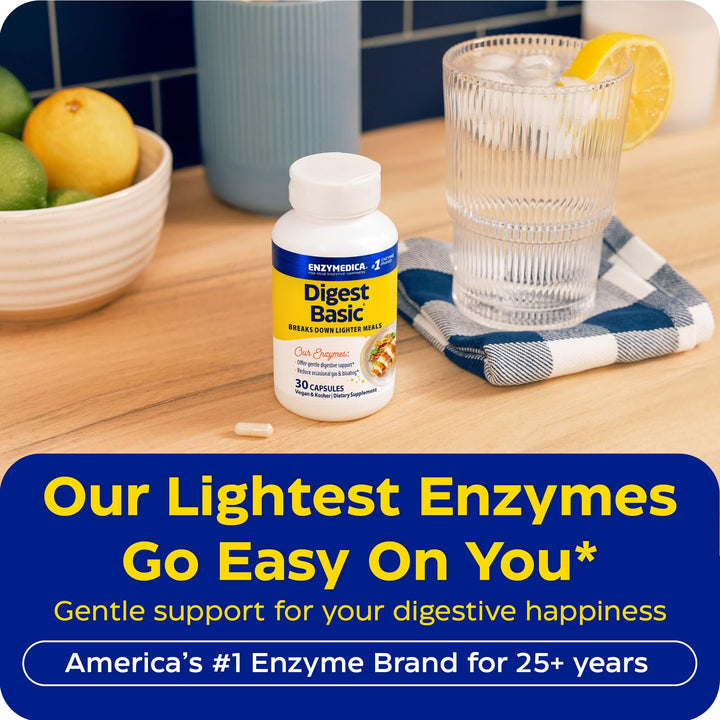 Enzymedica Digest Basic, 30 Count
