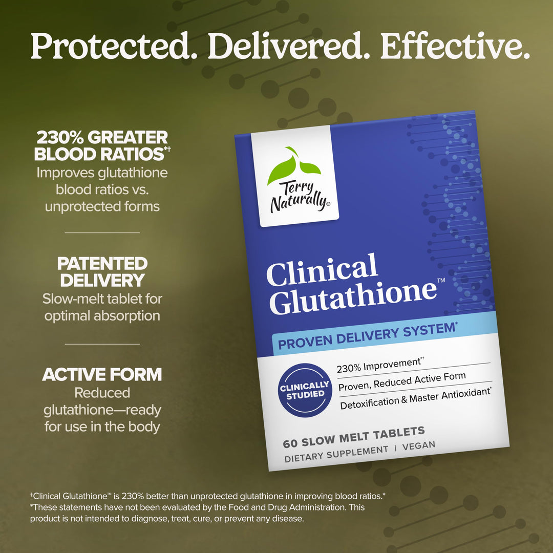 Terry Naturally Glutathione, 60 Count