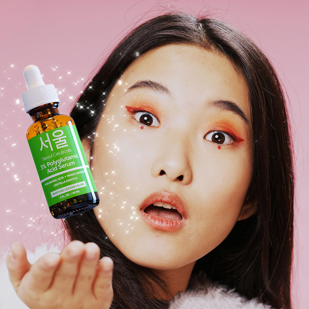SeoulCeuticals Organic Polyglutamic Acid Serum, 1 oz
