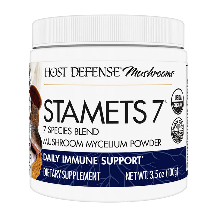 Fungi Perfecti, Stamets 7 Mushroom Mycelium Powder, 3.5 oz