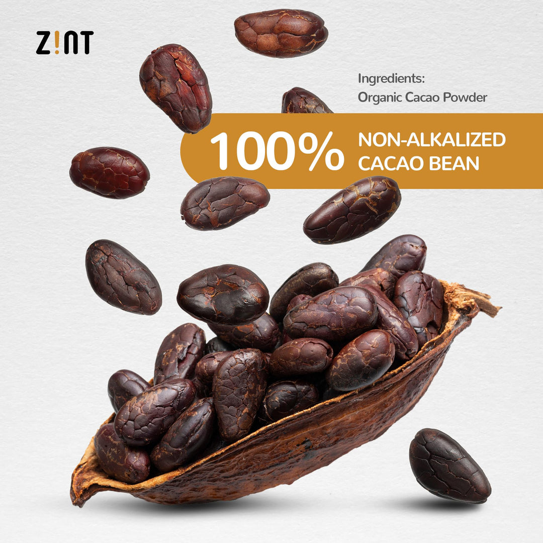 Zint Raw Organic Cacao Powder, Unsweetened, 8 oz