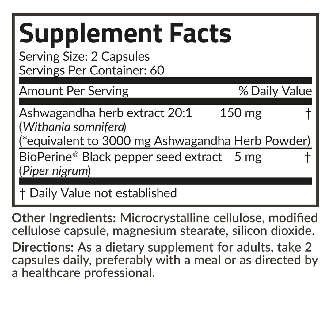 Futurebiotics Ashwagandha Extra Strength 3000 mg, 120 Count