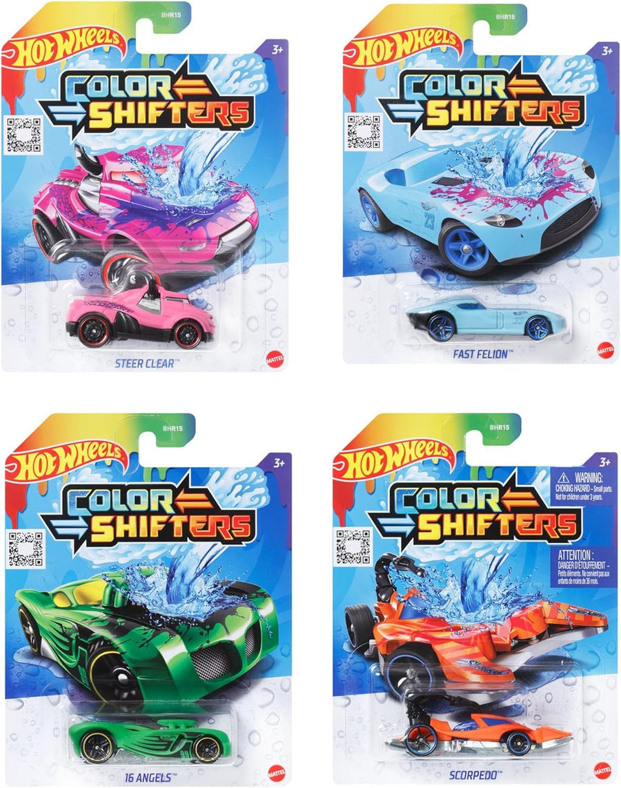 Hot Wheels Color Shifters Toy Vehicle, 1:64 Scale