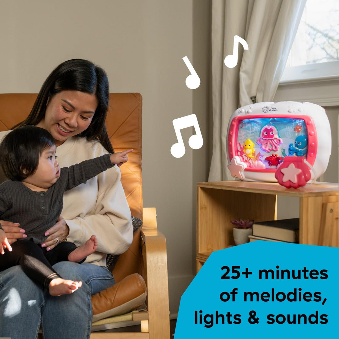 Baby Einstein Sea Dreams Soother Musical Crib Toy And Sound Machine, Pink