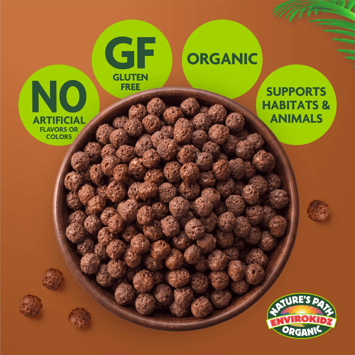 EnviroKidz Organic Chocolate Choco Chimps Cereal, 10 oz