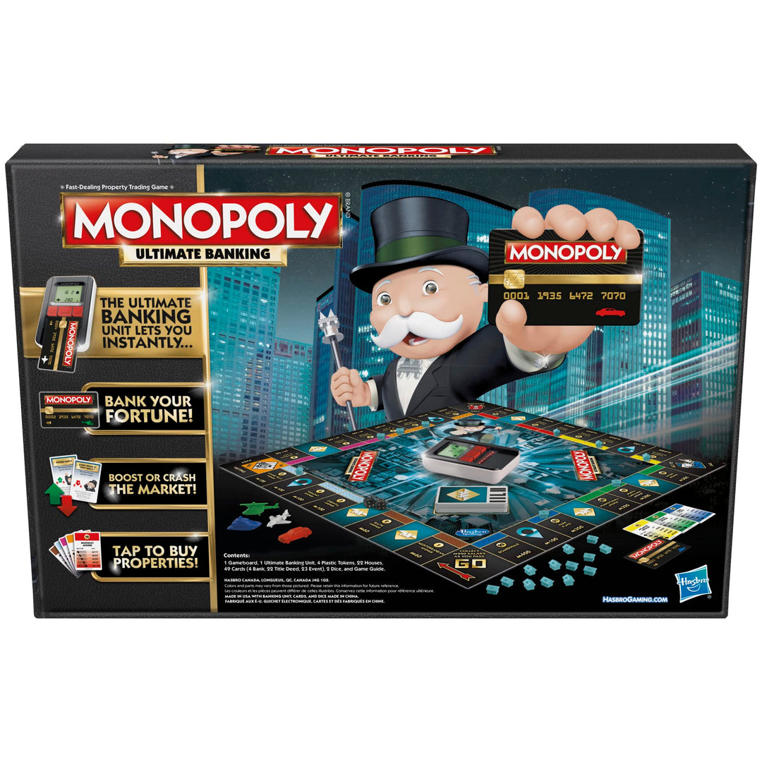 Monopoly Ultimate Banking Edition Board Game, Amazon Exclusive
