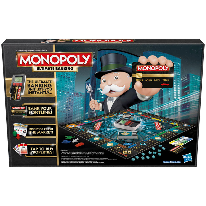 Monopoly Ultimate Banking Edition Board Game, Amazon Exclusive