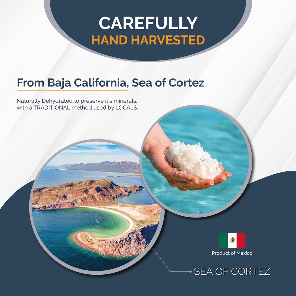 All Goods Products Baja Mineral Sea Salt, Fine Grain, 8 oz