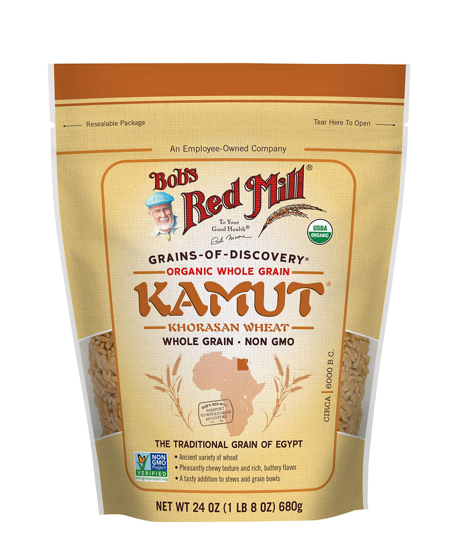 Bobs Red Mill Organic Kamut Grain, 24 oz