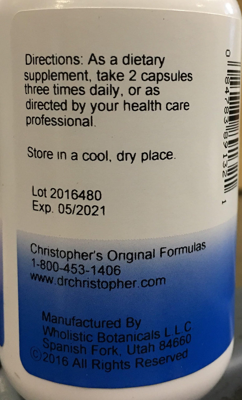Christopher's Original Formulas Thyroid Maintenance Formula Capsules, 100 Count
