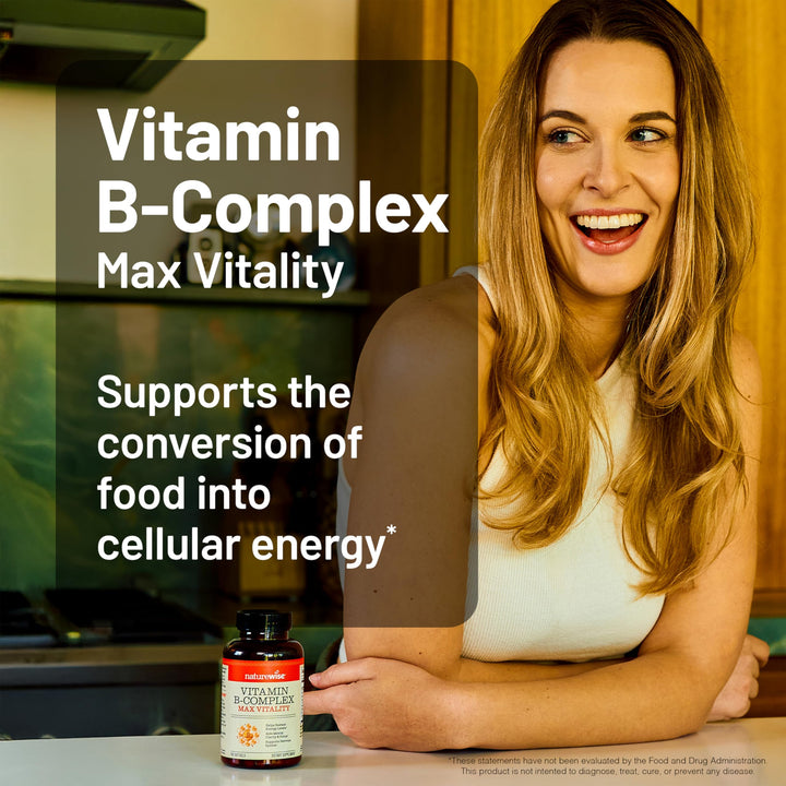 NatureWise Vitamin B Complex Softgels, 60 Count