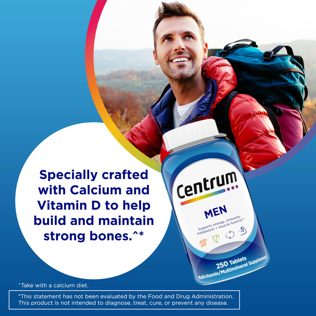 Centrum Multivitamin for Men, 250 Count