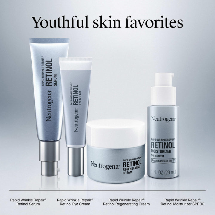 Neutrogena Rapid Tone Repair Retinol + Vitamin C Face Serum, 1 fl oz