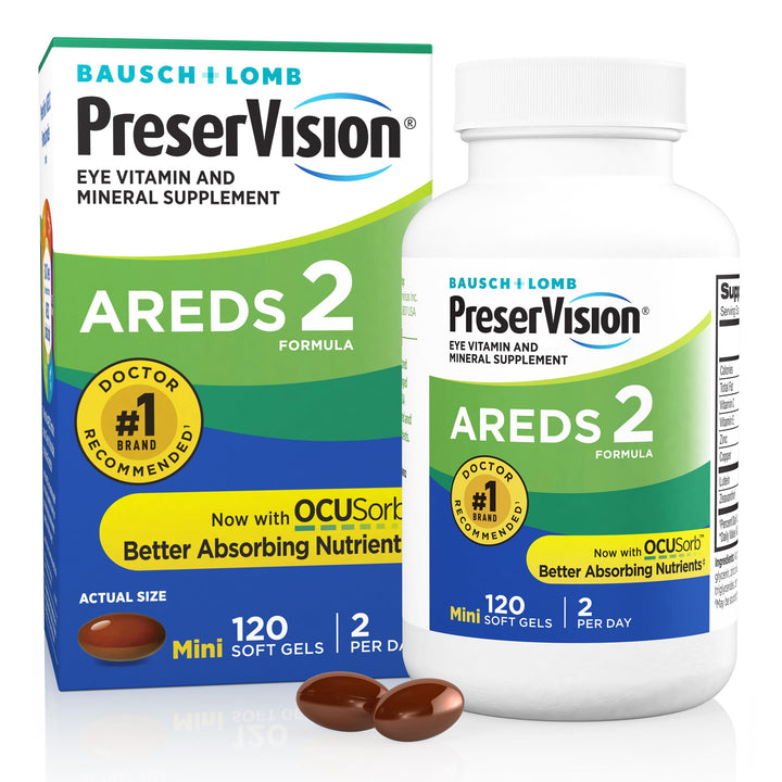 PreserVision AREDS 2 Vitamin & Mineral Supplement, 120 Count
