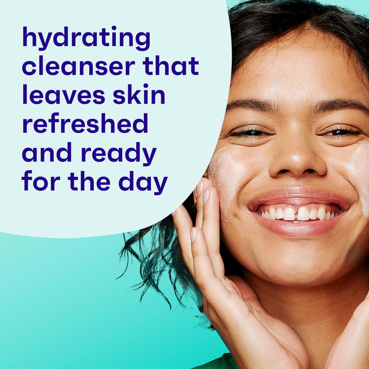 Clean & Clear Morning Burst Hydrating Facial Cleanser, 8 fl oz