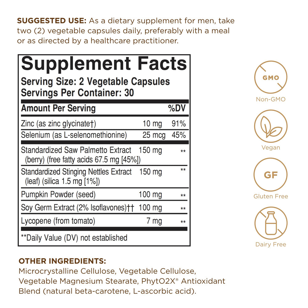 Solgar Prostate Support, 60 Count