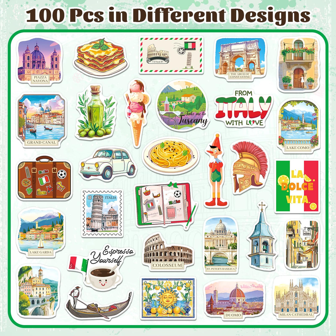 YTSQLER Stickers, 200 Count