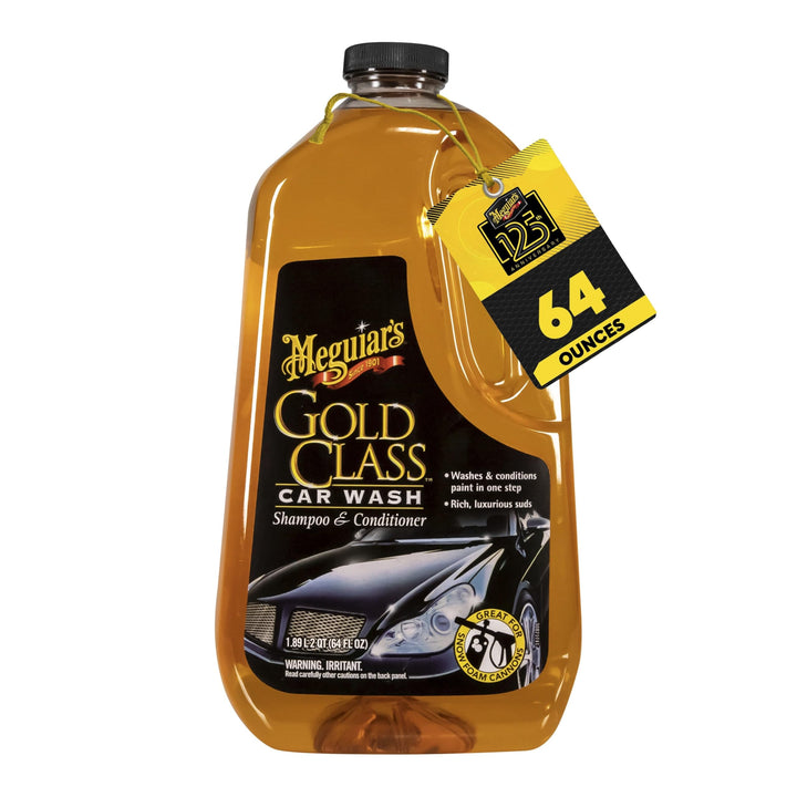 Meguiar's Gold Class Car Wash, 64 oz