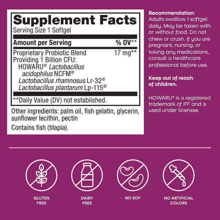 Nature's Way Women's Probiotic Pearls, 30 Count