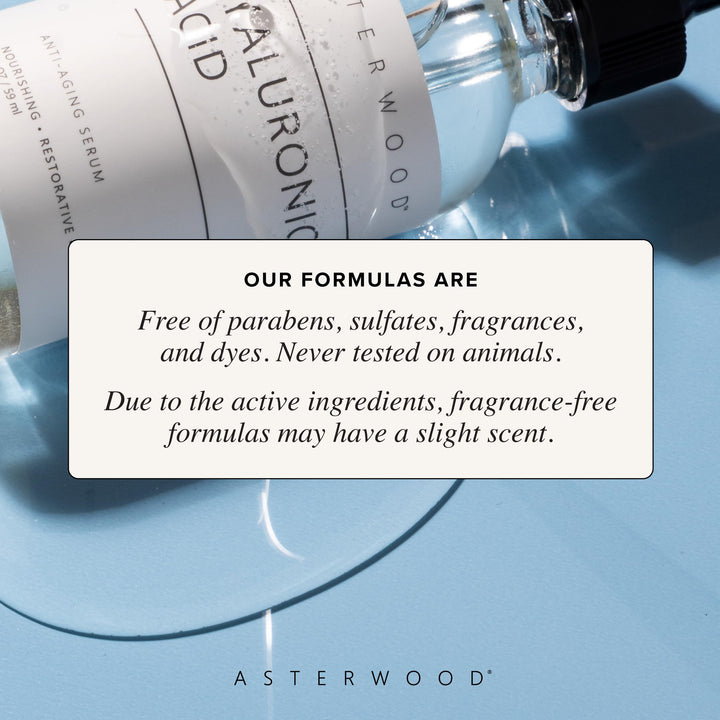 ASTERWOOD Pure Organic Hyaluronic Acid Serum, 20%, 1 oz