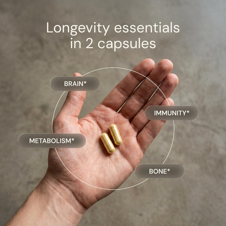 Blueprint Bryan Johnson Essential Capsules, 30 Count