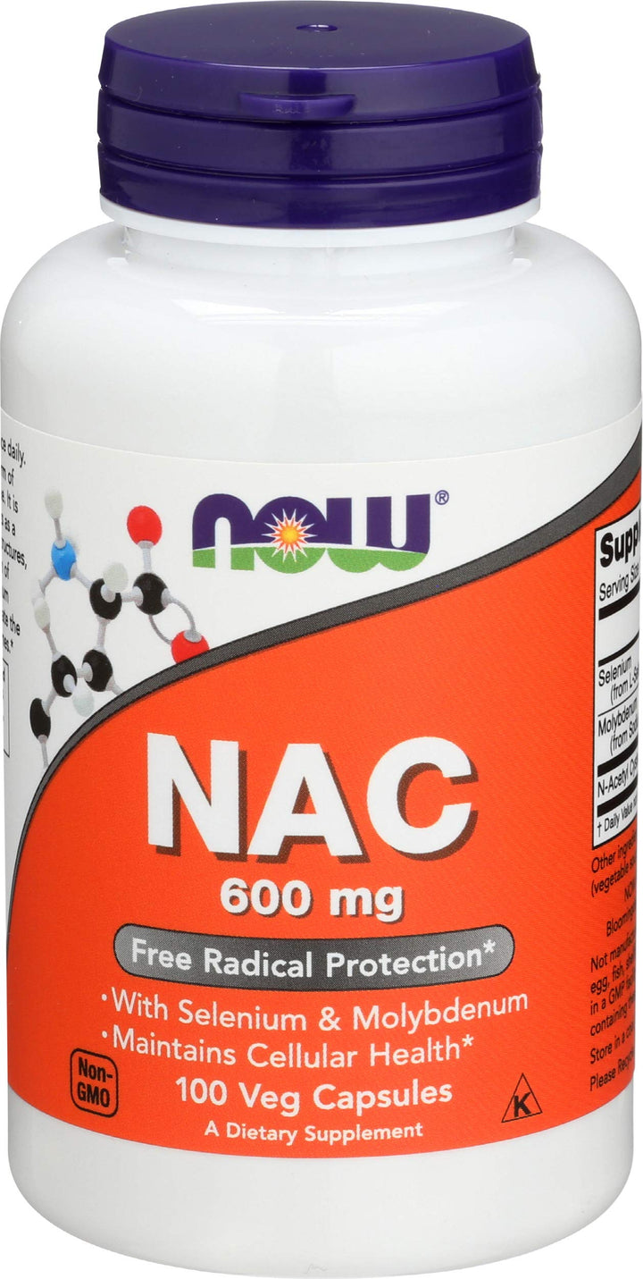 NOW NAC 600 mg, 100 Count