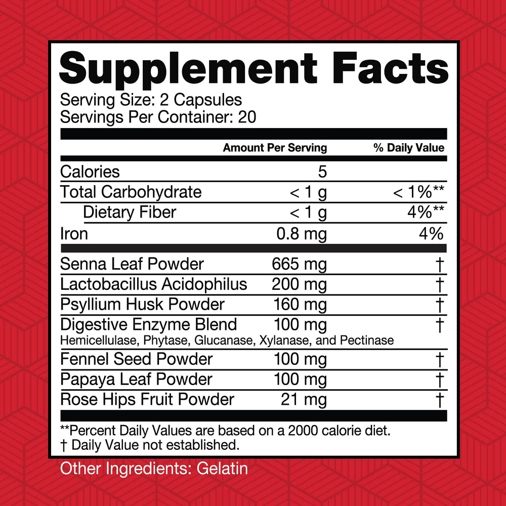 Health Plus Herbal Detox+ Capsules, 40 Count