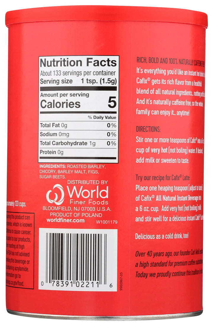 Cafix Instant Coffee Substitute, 7.05 oz