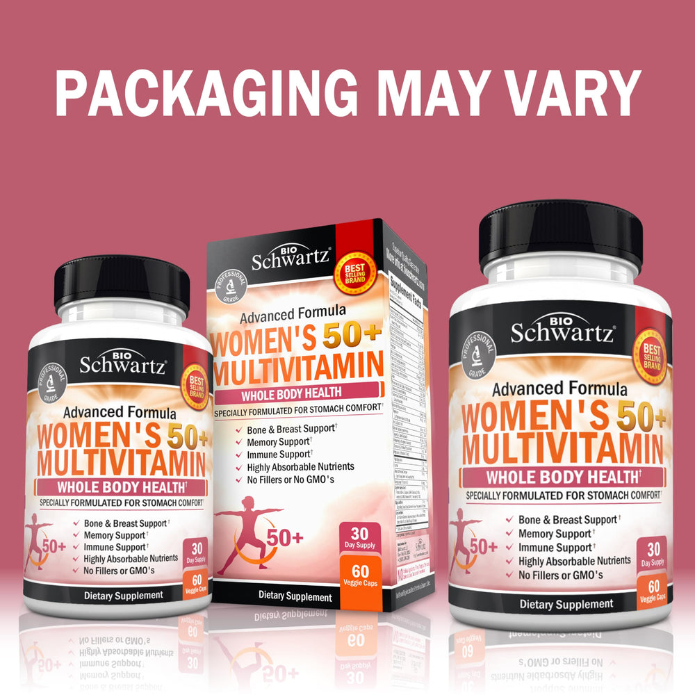 BioSchwartz Women's 50+ Multivitamin, 60 Count