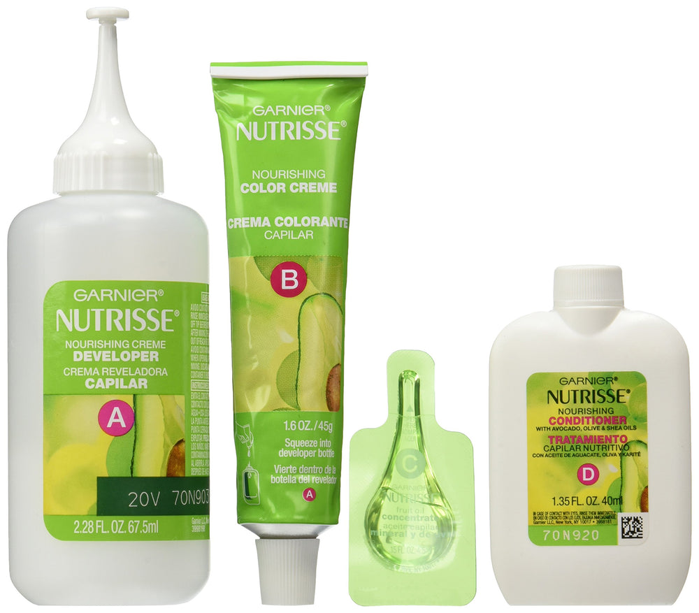Garnier Nutrisse Ultra Color Nourishing Hair Color Creme, DN1 Light Cool Denim, 1 Count