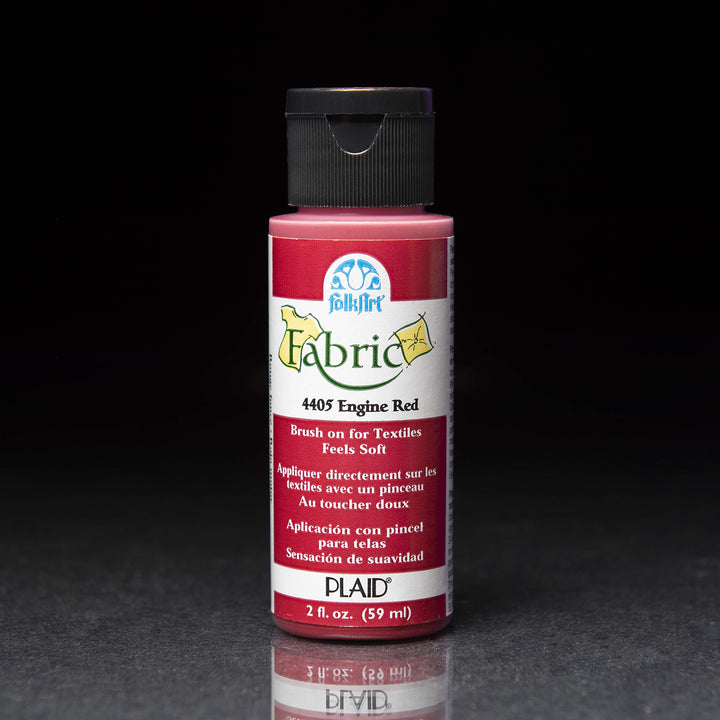 FolkArt Brush On Fabric Paint Beginner Set, 2 oz