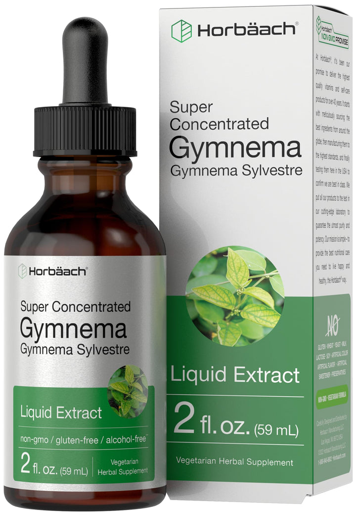 Horbäach Gymnema Sylvestre Liquid Extract, Alcohol Free, 2 fl oz