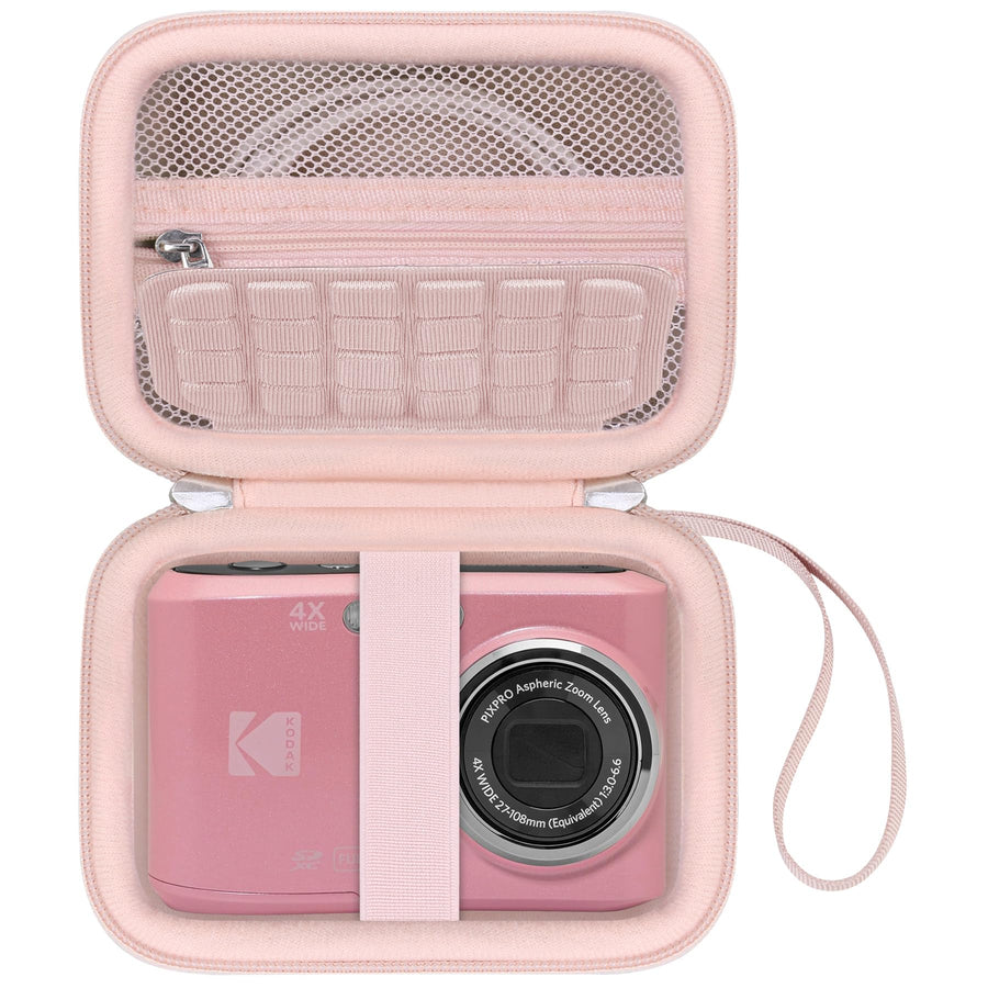 Canboc Carrying Case for Kodak PIXPRO FZ55 and FZ45 Digital Camera, Pink