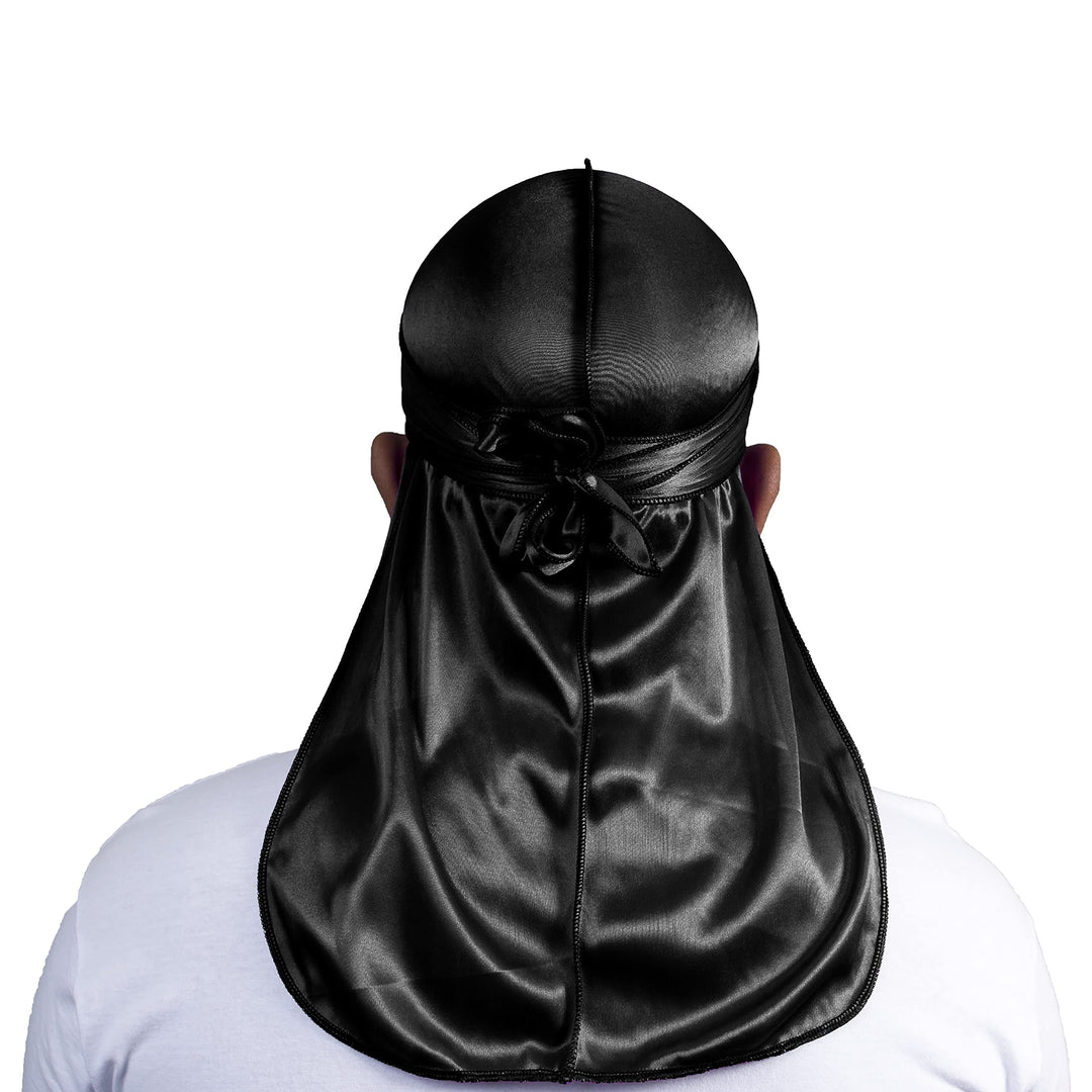 ForceWave Silky Durag, Black, S