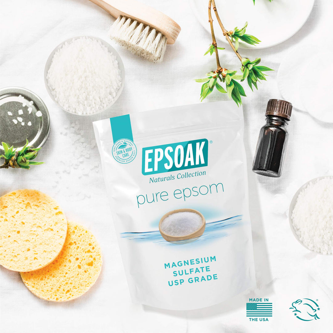 Epsoak Epsom Salt, Unscented, 2 lb