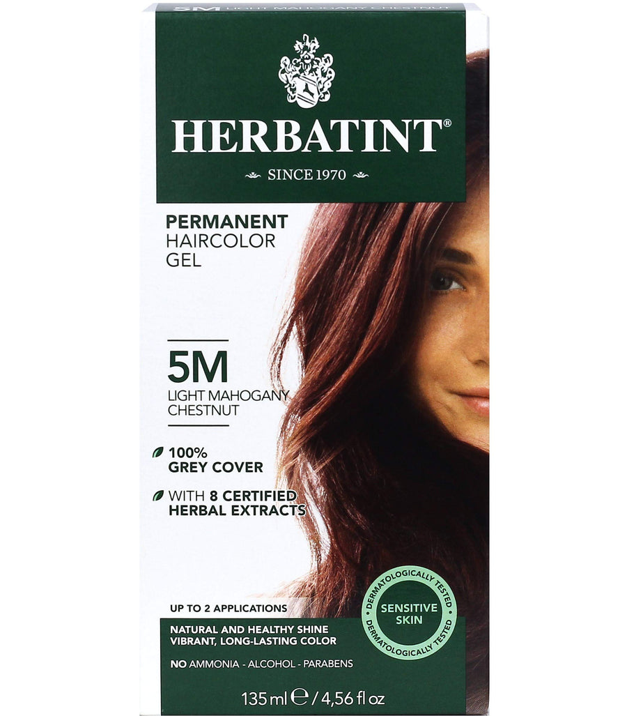 Herbatint Hair Color, 5M Light Mahogany Chestnut, 4 fl oz