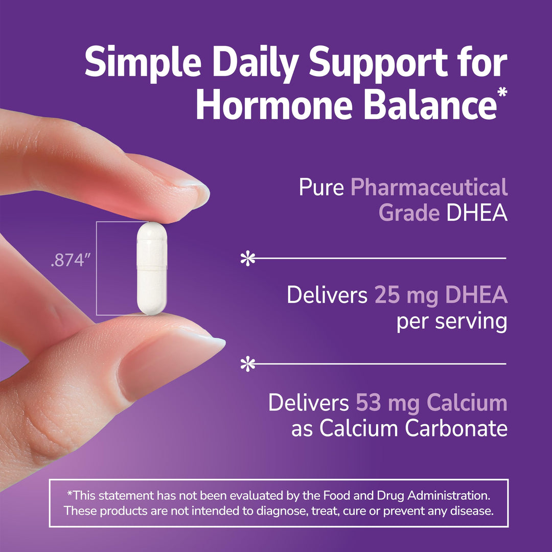 21st Century DHEA Dietary Supplement, 25 mg, 90 Count