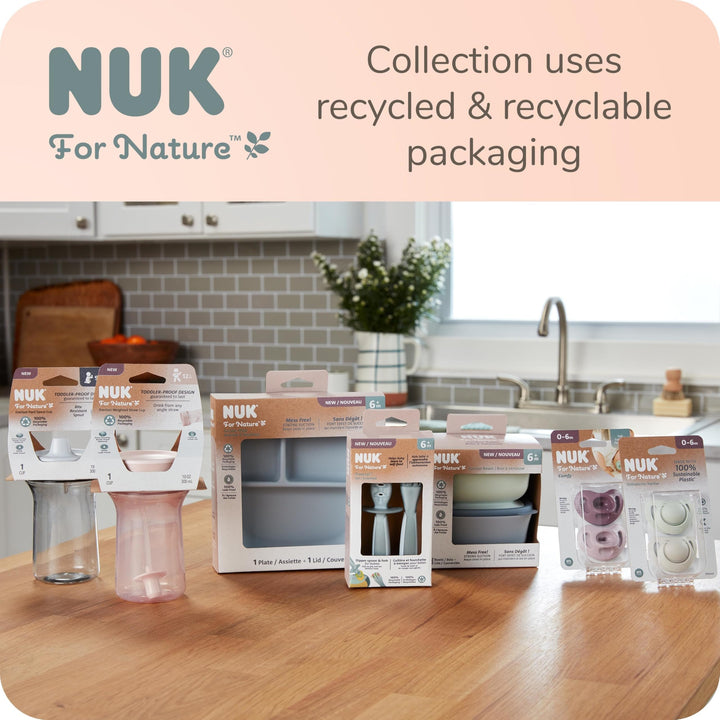 NUK for Nature Simply Natural Pacifier, 0-6M