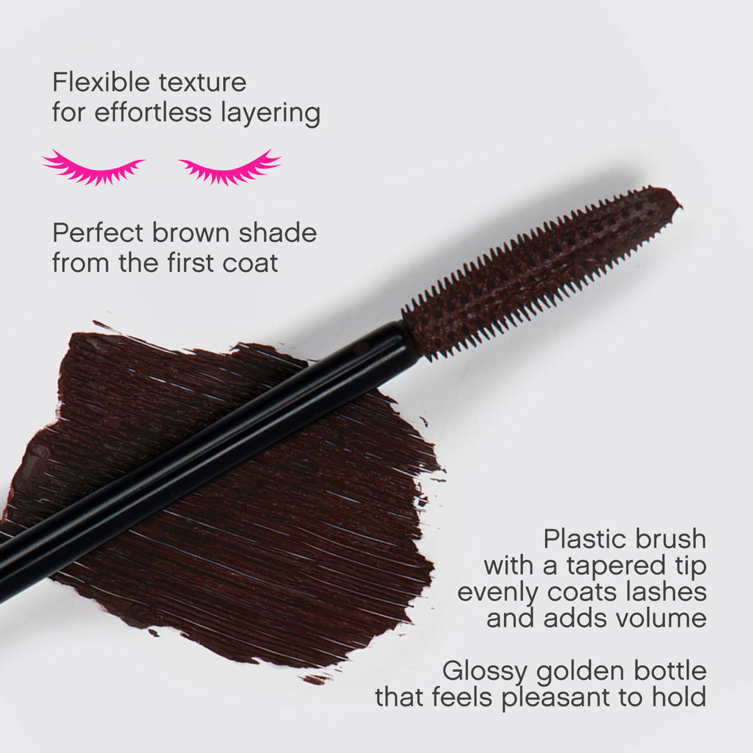 Vivienne Sabó Cabaret Premiere Mascara, Brown, 0.3 fl oz