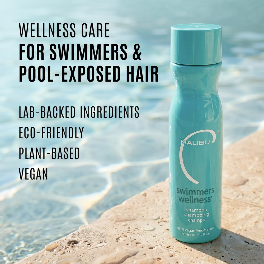 Malibu C Swimmers Wellness Clarifying Shampoo, 9 oz