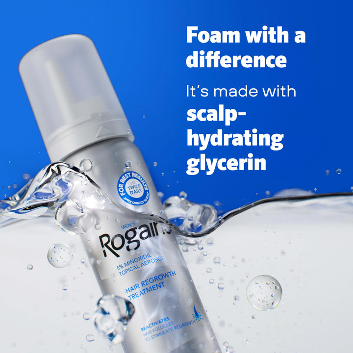 Rogaine Men's 5% Minoxidil Foam, 3 Month Supply