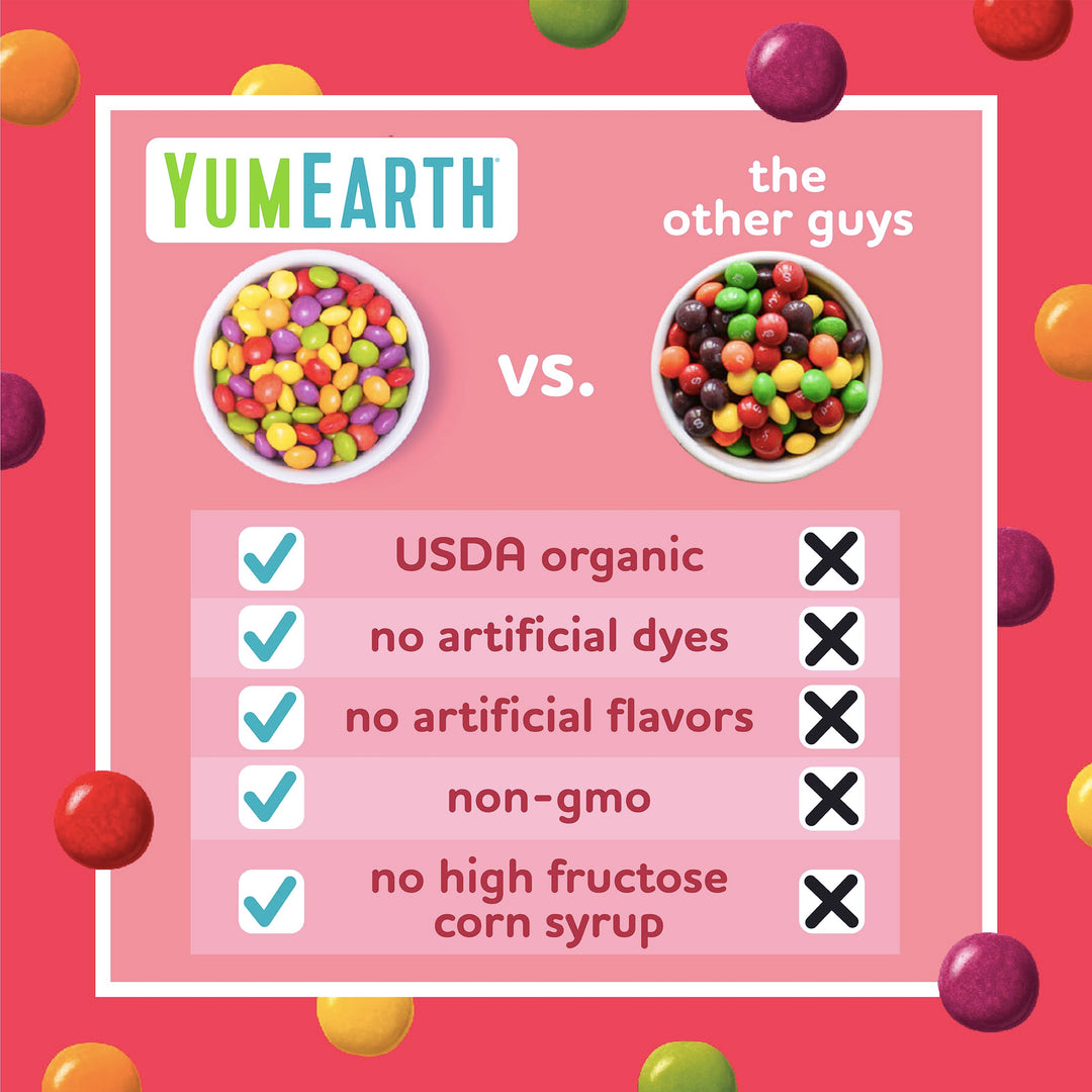 YumEarth Organic Giggles Chewy Candy, Fruit, 5 oz