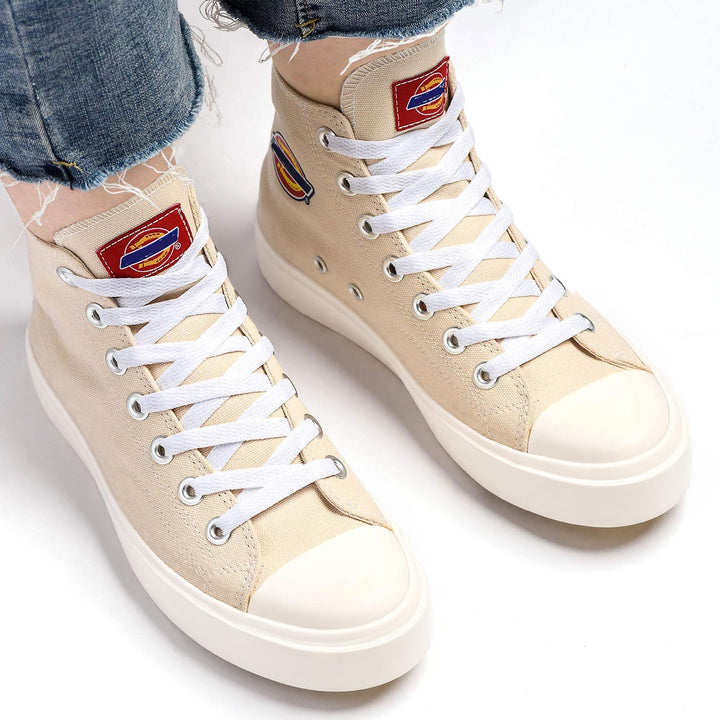 Stepace Flat Shoe Laces for Sneakers, White, 60 in