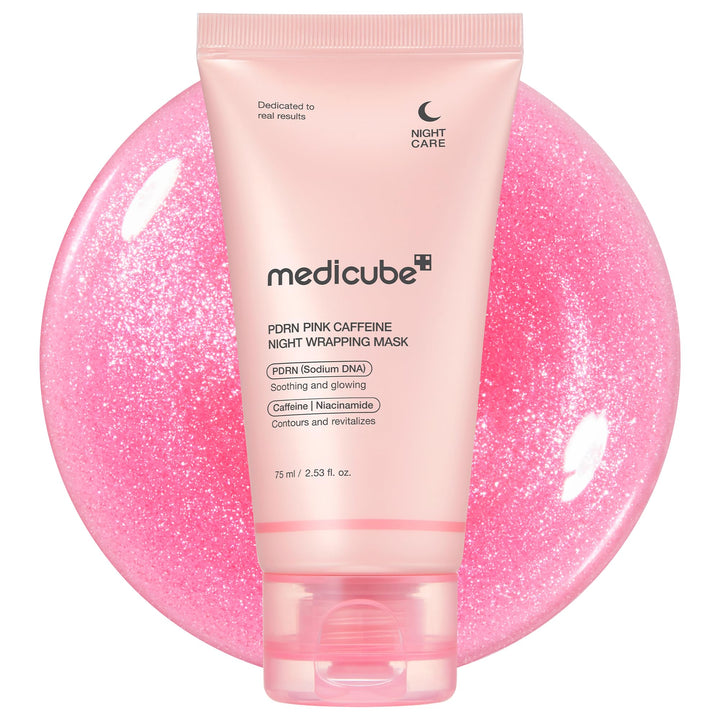 medicube PDRN Caffeine Overnight Wrapping Peel Off Facial Mask